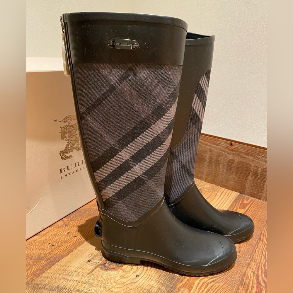 Burberry Bimaterial Rainboot Chesterford